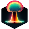 Rainbow Nuclear Explosion