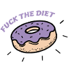 fuck the diet purple