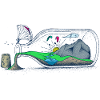 Gliders in a Bottle