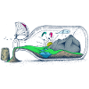 Gliders in a Bottle