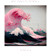 Pink Kanagawa Wave Wave