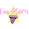 Une étoile en violet