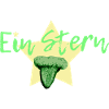 A star in green
