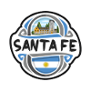 Santa Fe Argentina Bandera De Viaje Souvenir Insignia Stam