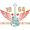 Guitariste Guitariste Anniversaire 1964