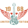 Guitariste Guitariste 1968 Anniversaire