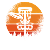 Disc Golf Retro Sun
