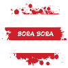 Bora Bora Klecks Flag Design