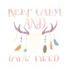 Hirschgeweih, Hirsche, Keep-Calm Spruch