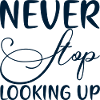 Never Stop Looking Up