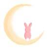 Rabbit on the moon