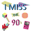 Nostalgic 90s theme