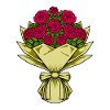 Red Roses - Bouquet