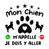 Mon Chien m'appelle pour cadeau