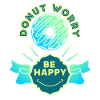 Donut-worry, funny saying, pun