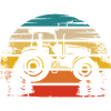 Retro Sun and Agriculture -