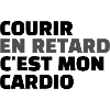 courir en retard