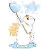 Cat Playing Bubble
