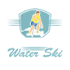 Happiness comes in waterskiing Waterskiing