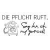 Die Pflicht ruft (schwarz)