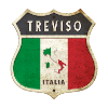 Trévise Italie Armoiries Drapeaux Design