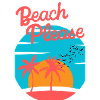Beach Please - Palm Sunset Shirt