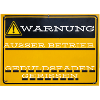 Warnung Auser Betrieb