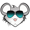 Mouse with Sunglasses Illustration Gift