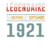 Légendaire Depuis Septembre 1921 Anniversaire