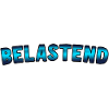 Incriminating lettering Blue