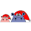 christmas christmas hippo gift idea