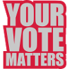 your vote matters quote