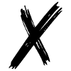 Black X