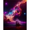 Pirate ship in space