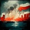 No War Sad Painting