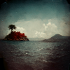 Insel Liebesmalerei