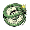 Crowned Snake Design
