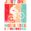 Only one bike left, promised