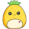 Squishmallows - Mignon bébé ananas