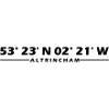 Altrincham coordinates