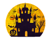 Halloween au château effrayant