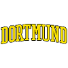 Dortmund Schriftzug Gelb Schwarz