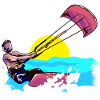 Kiter Kiteboarding Kitesurfing