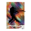 Baseball Baseballspieler bunt | Geschenk