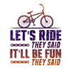 lets ride bike