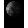 Moon, black background