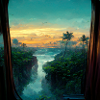 Paradise Island Painting