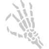 Hand Gesture Skeleton Hole