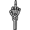 fuck you middle finger gesture