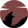 Das Wolfsrudel blutrot